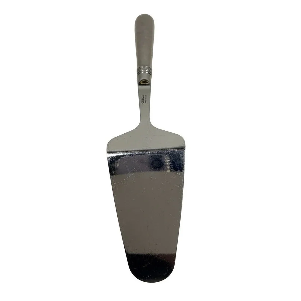 Oneida 18/8 Stainless Steel Cake Pie Server Silver Tone Dessert‎ Slicer 10